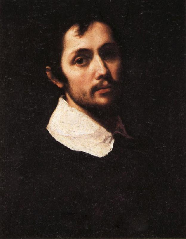Cristofano Allori Portrait of a Man in Black oil painting picture
